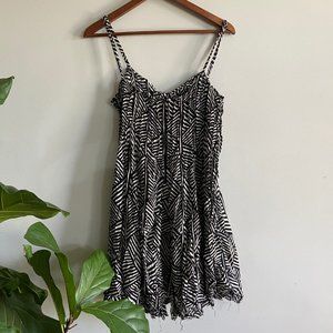 Printed Free People Mini Dress